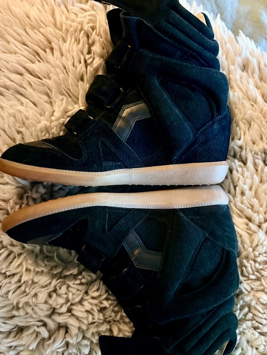 Isabel Marant Shoes - Isabel Marant Black Suede Bekett Sneakers size EU 39/ US 9 - EUC